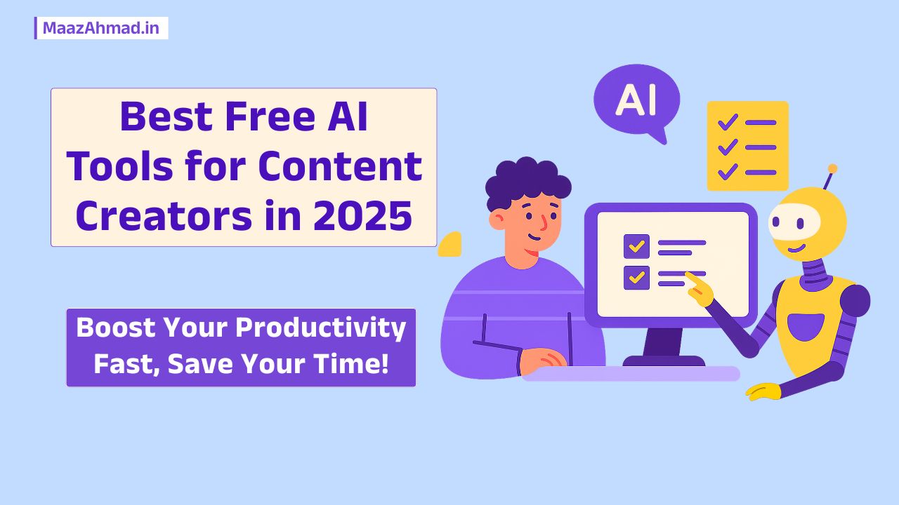 free AI tools for content creators in 2025